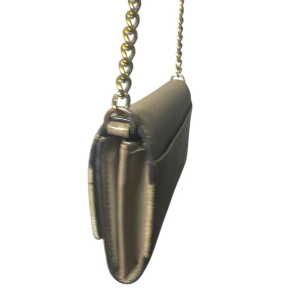 MICHAEL KORS - Jet Set Crossbody Bag Wallet, Medium - Brown/Gold - Picture 2 of 6